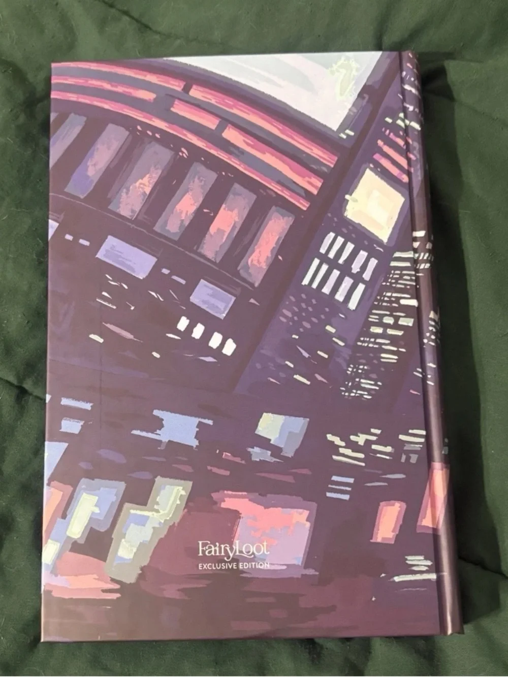 Fairyloot YA December 2025 Coldwire by Chloe Gong Book Vase Overlays Socks Tarot